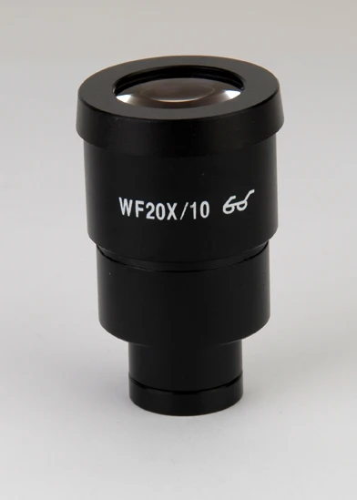 1pc WF20X WF10X 15X 20X wf25x WF30X 20 мм 10 мм 9 мм оптическое стекло высокий Eyepiont стерео микроскоп окуляр объектив с монтажным размером 30 мм - Цвет: 1pc WF20X