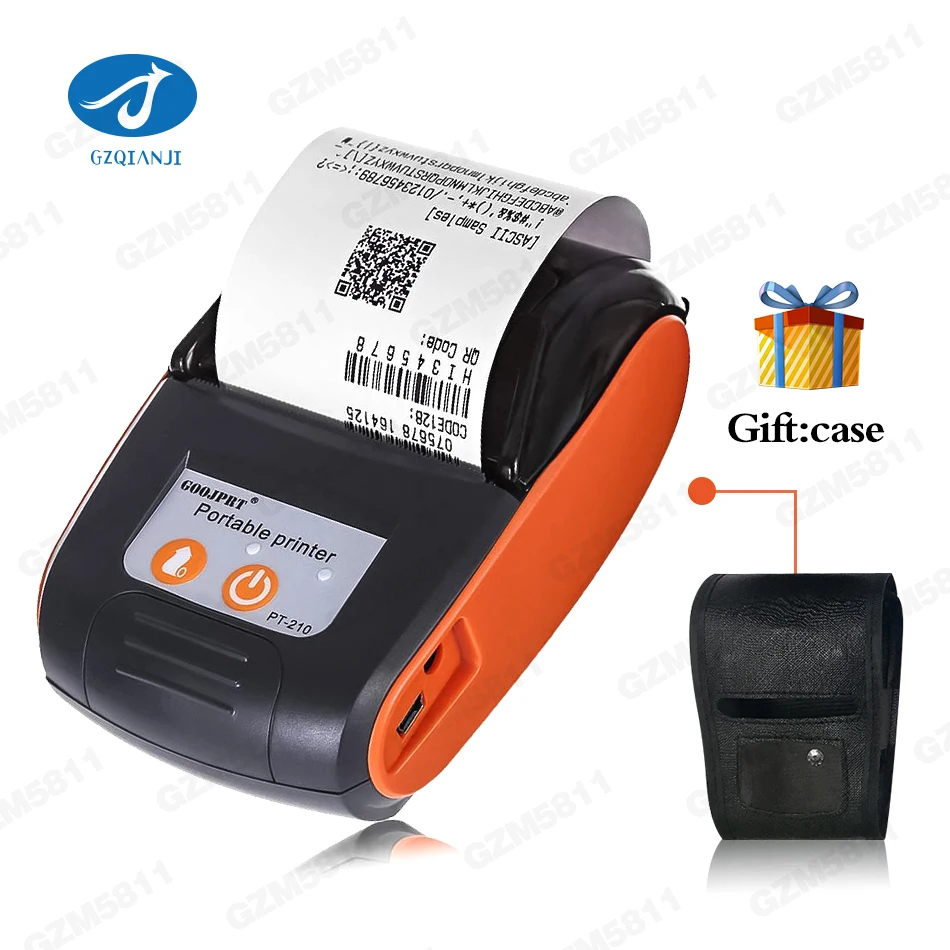 GZM5811 POS порт 58 мм термопринтер Bluetooth чековый принтер USB для Windows Android