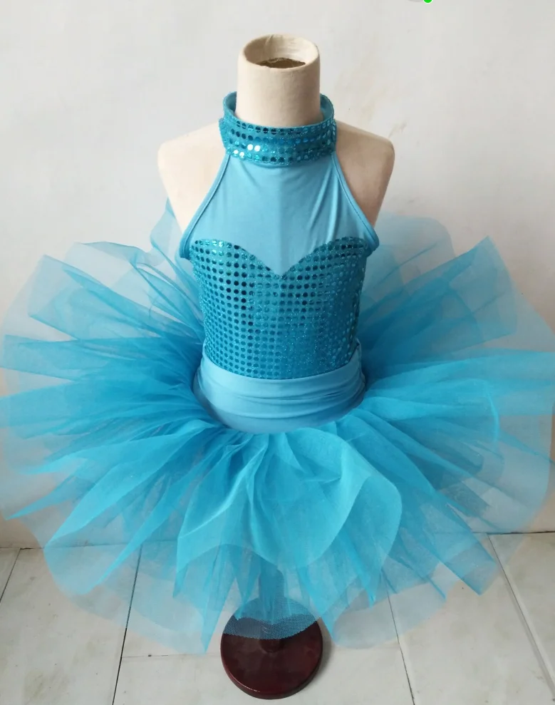 Новинка 2017 года балетная пачка для девочек размер на заказ синяя взрослых bolsa |