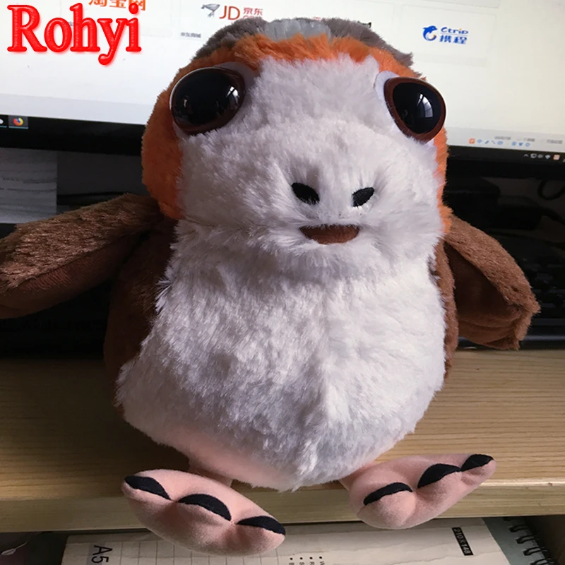 Rohyi последний джедай порг птица 15 см 25 плюшевые игрушки для ТВ и кино