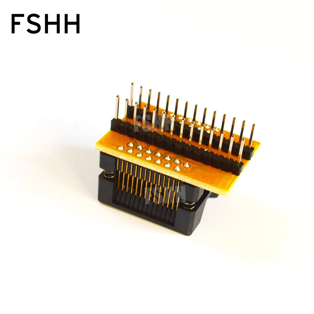 Новый тестовый разъем SOP28 SOIC28 IC/адаптер программатора (OTS-28-1.27-04) на DIP28 sop28 |