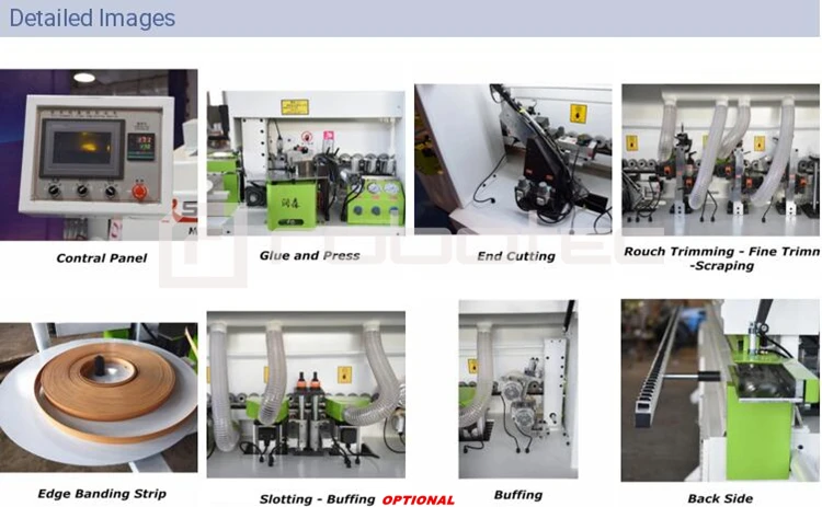 

China automatic edge banding machine price trimming polishing buffing bander machine