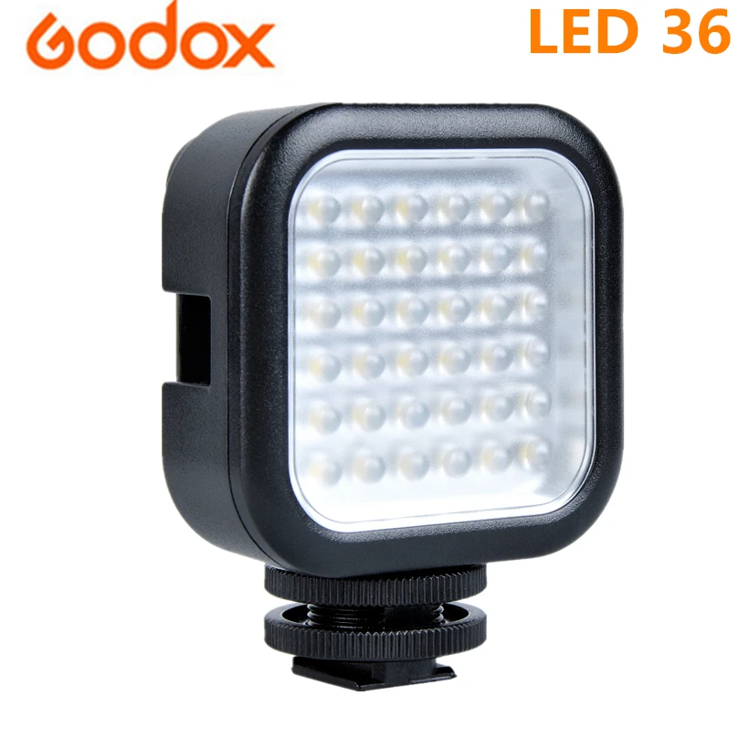Светодиодный светильник Godox для фотосъемки 36 светодиодный лампа цифровой камеры