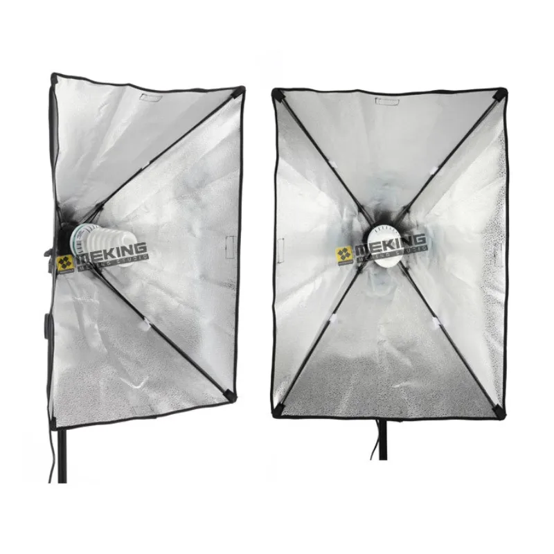 софтбокс для фотоаппарата стойка вспышки и зонта Meking фотостудия освещение Softbox 50