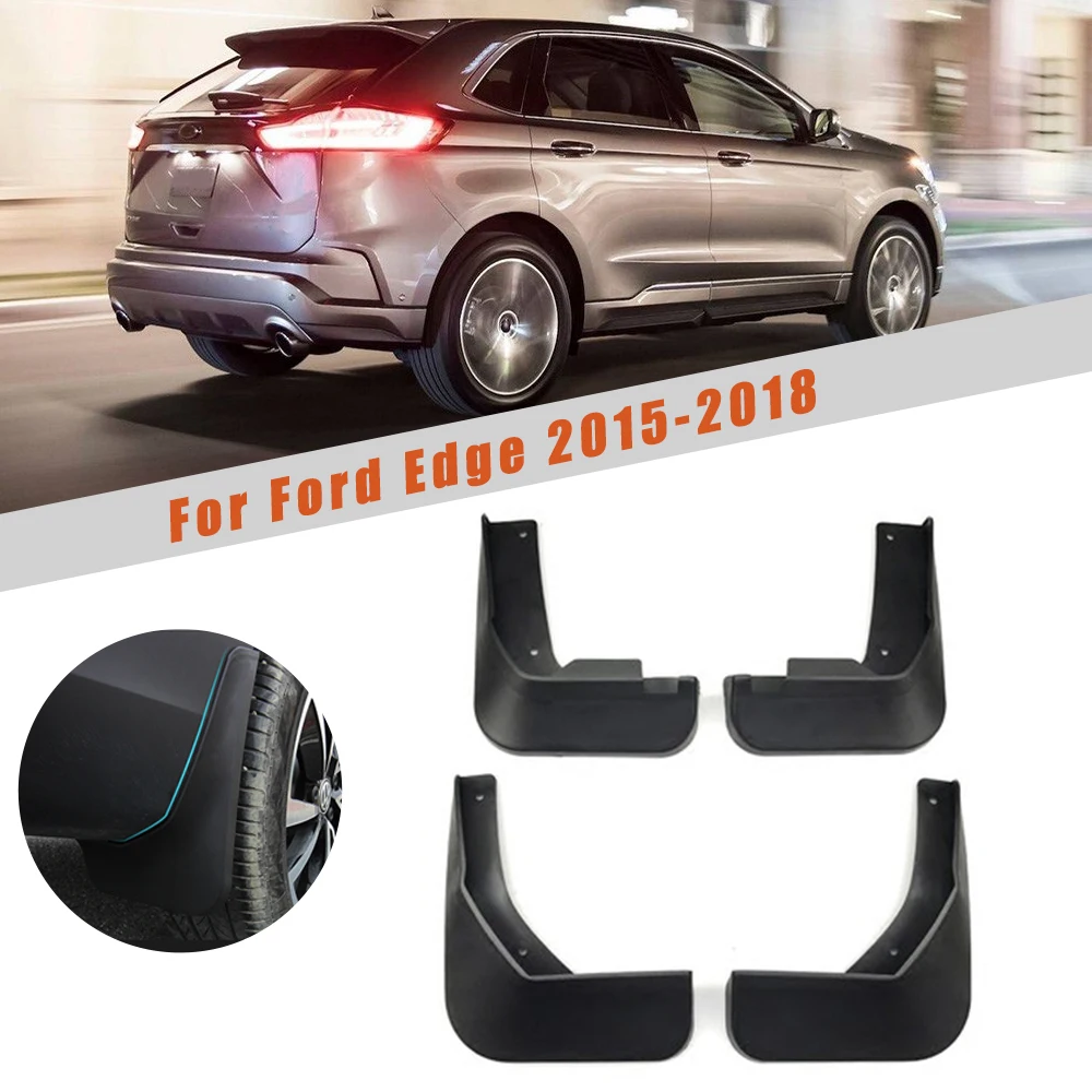 4 шт. передние щитки от грязи для Ford Edge Sport 2015 2016 2017 2018|Грязезащита| |