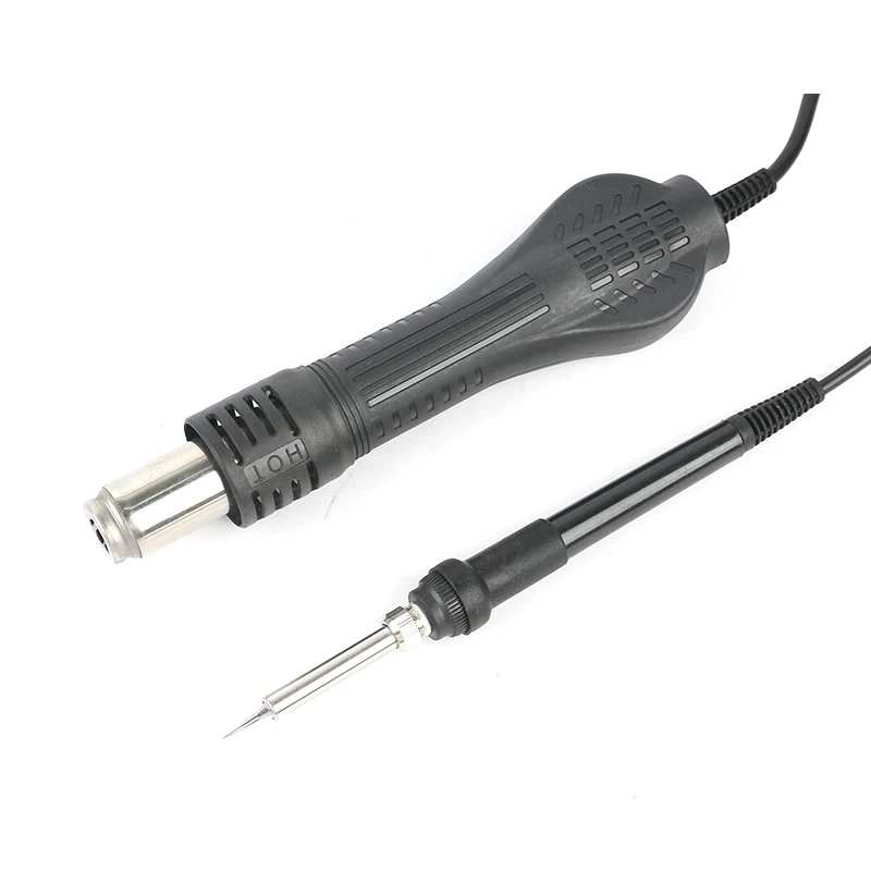 Eakins 8586D + паяльная станция горячего воздуха пистолет SMD паяльник 2 в 1 двойной