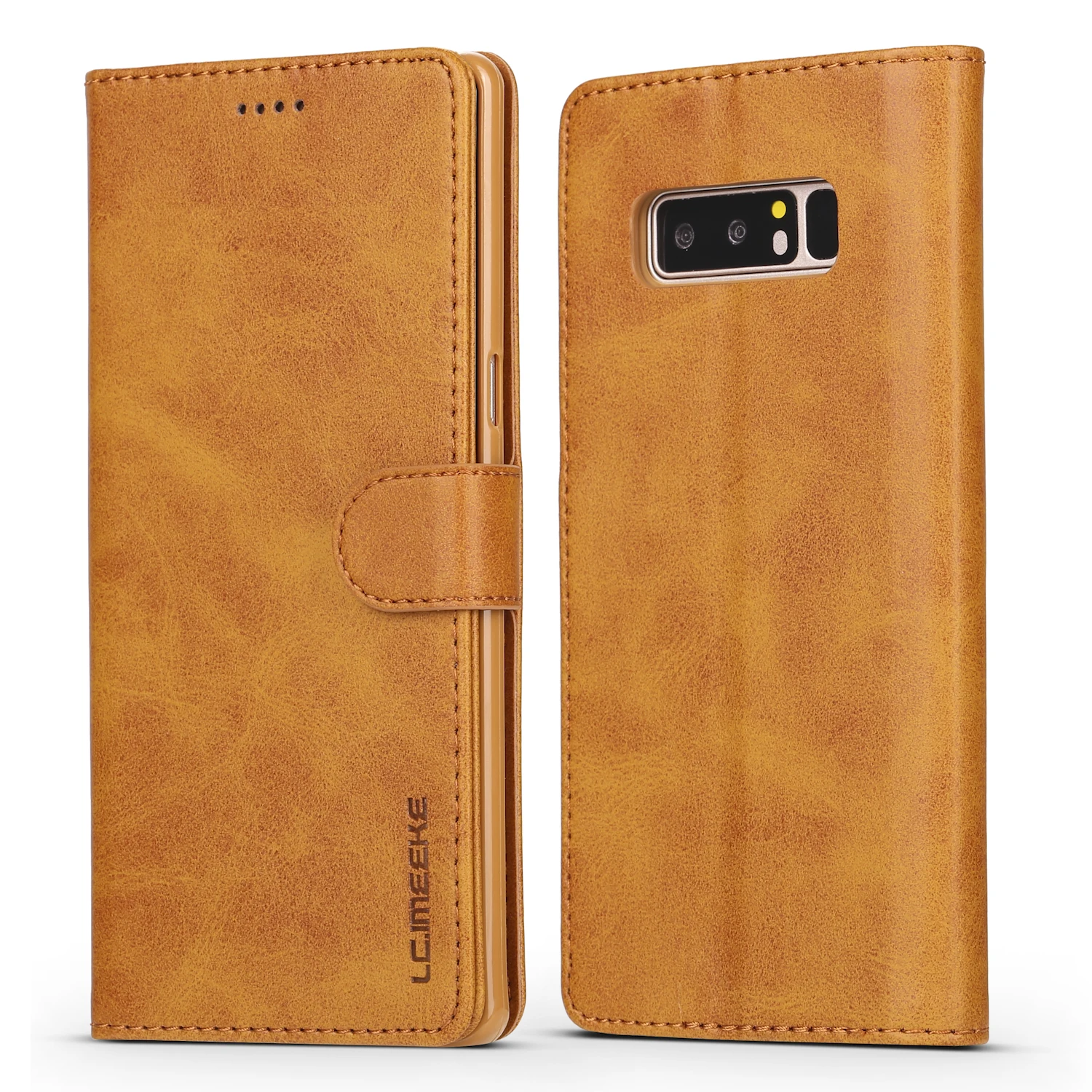 Кожаная обложка альбома сумка для samsung Galaxy NOTE 9 8 S9 S8 плюс S6 S7 край A9 A8 A7 A6 2018 чехол с