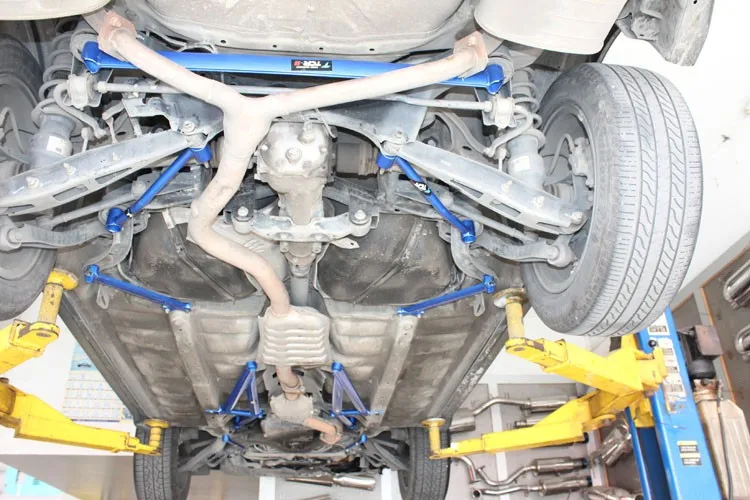 TTCR-II для subaru impreza 2009-2013 балансировочный бар Продольный брус багажника на автомобильной крыше шасси стержня укрепления/модификации штук