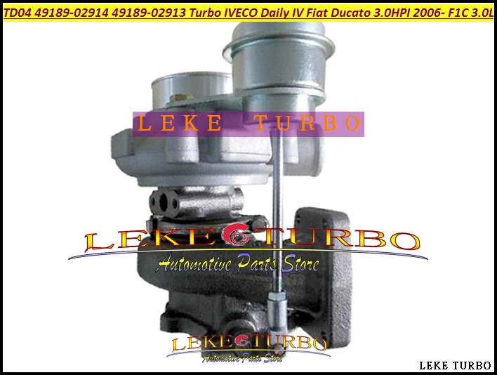 Турбо TD04 49189 02914 02913 02912 504137713 504340177 для IVECO ежедневник IV Fiat Ducato 504092197 л HPI 06