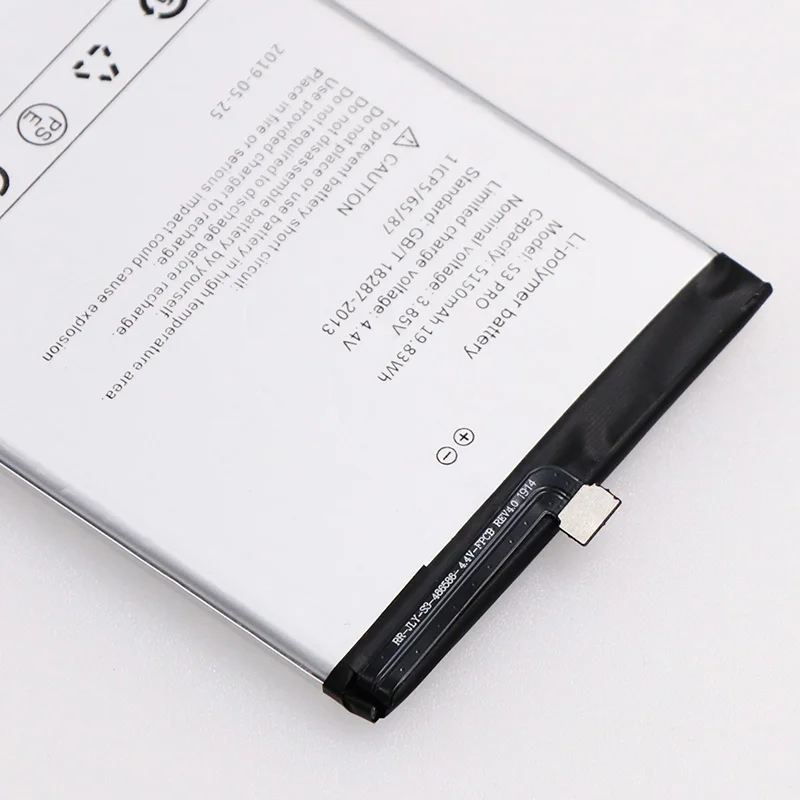 Аккумулятор 3 85 V 5150mAh Для UMI Umidigi F1/F1 Play/S3 Pro сменные батареи для телефона Bateria +