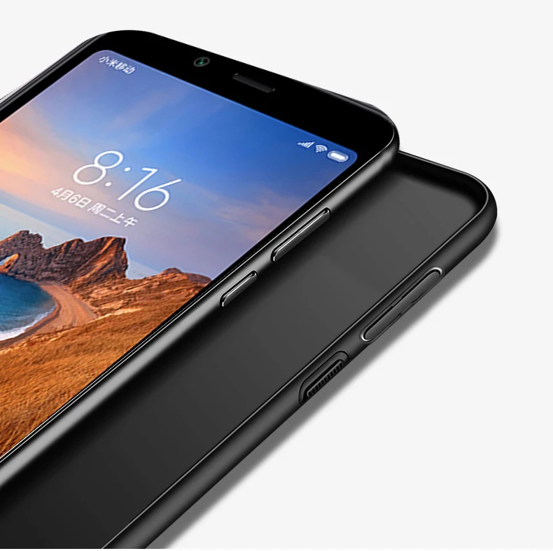 Полный корпус покрытие чехол для телефона для Xiao mi 7A красный mi 7A красный mi 7A 5,45 дюймов красный mi 7A ультра тонкий матовый Жесткий PC чехол