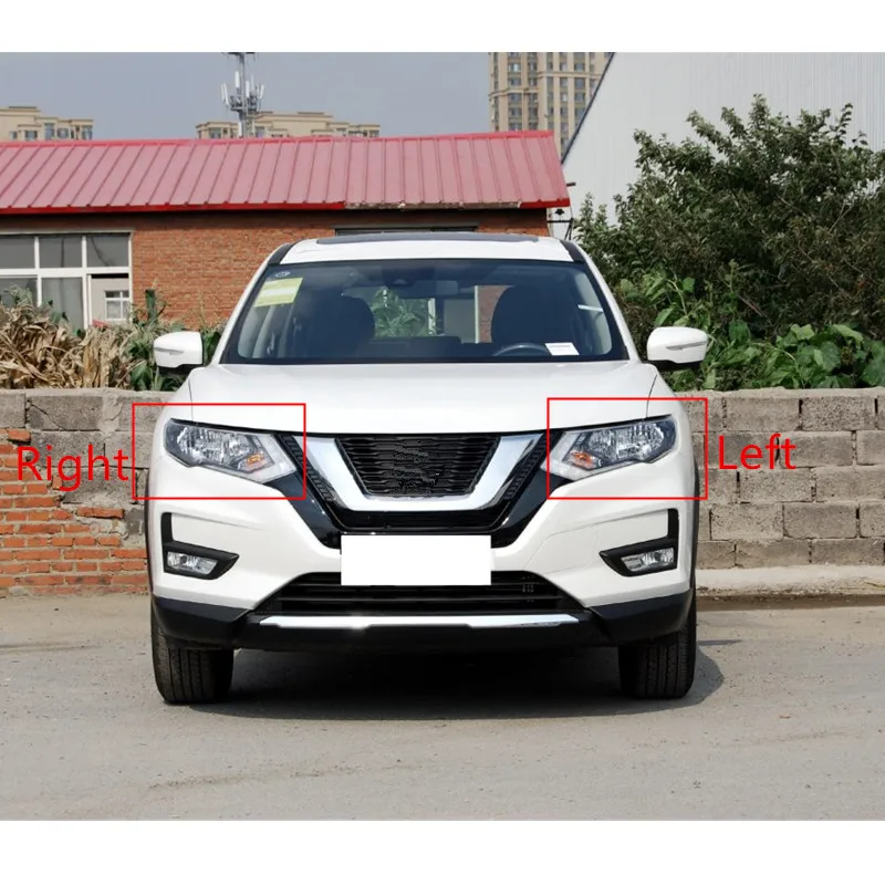 2 шт. Передняя галогенная фара для NISSAN X TRAIL ROGUE T32 2017 2018 2019 дневная ходовая лампа