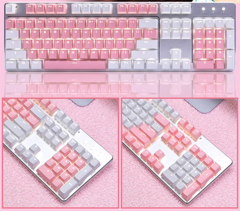 Механическая игровая клавиатура RK Blade PBT с подсветкой USB 14 видов эффектов
