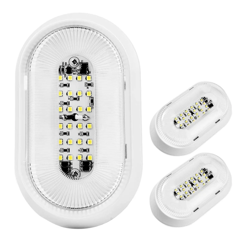 24Led Rv светильник для крыльца внешняя утилита замена ing трейлеров Campers 3 Pack|Фара