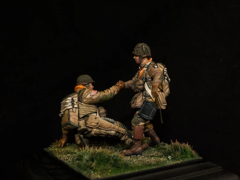 1/35 Масштаб 2 мировая война армия США 101st разделение взаимная помощь неокрашенные