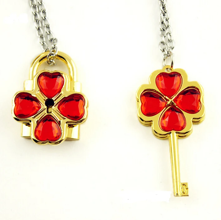 Ожерелье Shugo Chara для влюбленных из аниме мультфильма|necklace locket|necklaces with small charmsanime