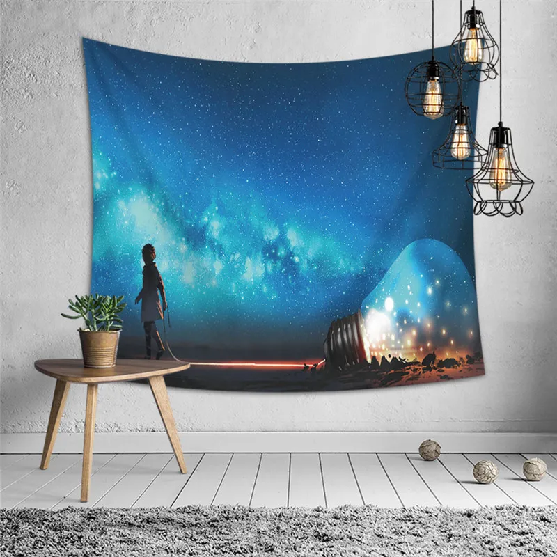 МАНДАЛА ГОБЕЛЕН мультфильм ковер на стену Спальня Гостиная Home Decor Wall гобелен, настенные картины настенный ковер коврики для йоги - Цвет: A6