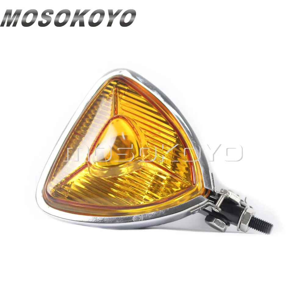 Черный мотоцикл H3 12V 55W треугольный светильник для кафе Harley Cruiser Scrambler| |