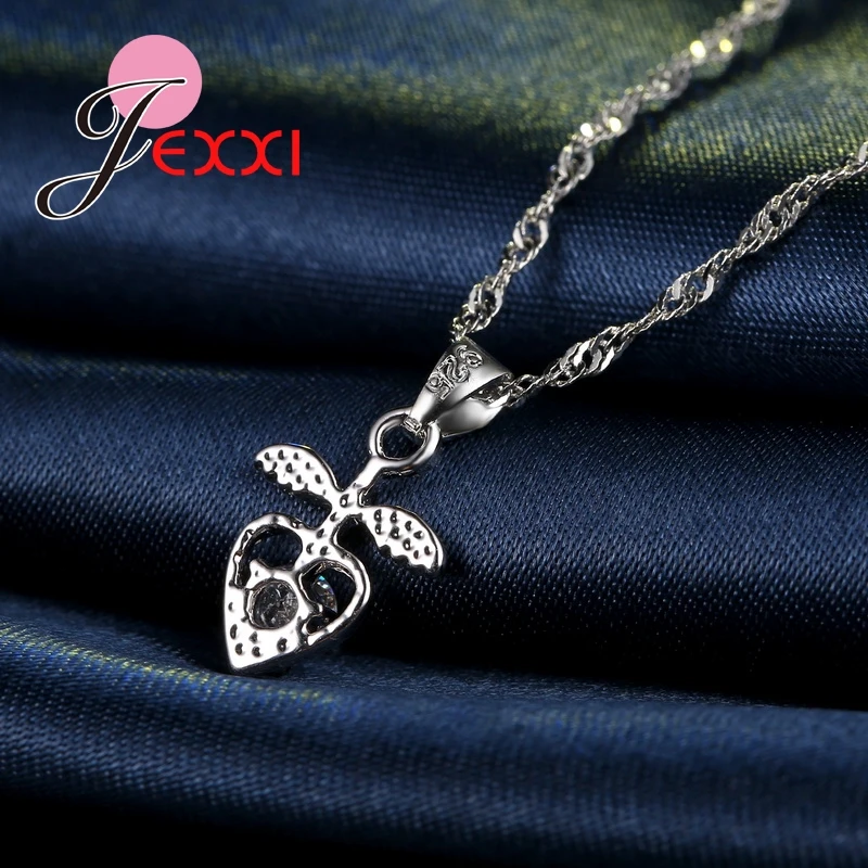 Уникальный дизайн крыло сердце романтическое серебро 925 пробы Свадебные колье