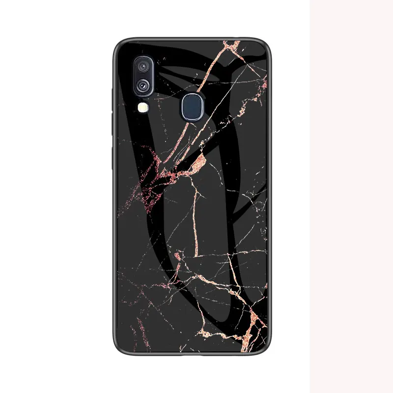 Закаленное Стекло Мрамор чехол для samsung galaxy A50 a70 A30 A10 A40 M10 M20 M30 A9 A8 A6 J4 J6 S7 S8 S9 S10 плюс S10E крышка