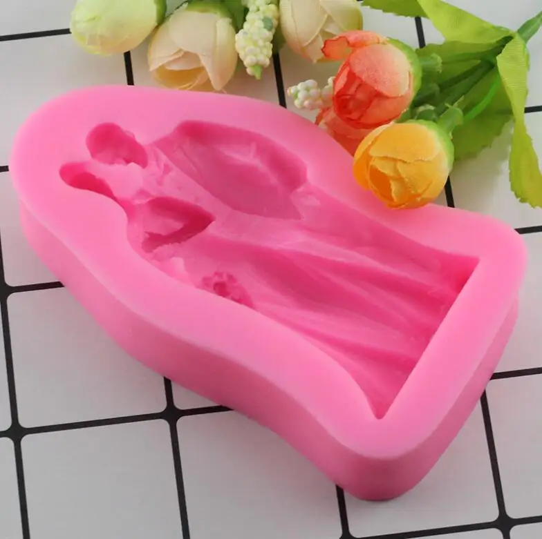 Невеста и жених Свадебный торт Топпер инструменты для украшения тортов из