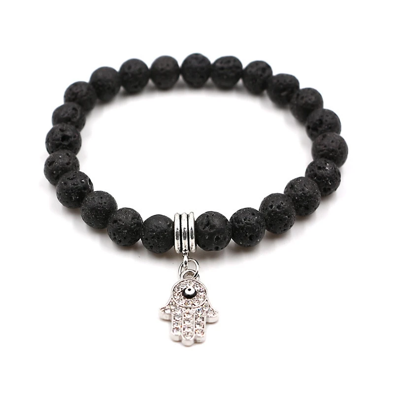 YIZIZAI новые модные браслеты с ручной подвеской Fatima женские Pulseira Masculina мужские
