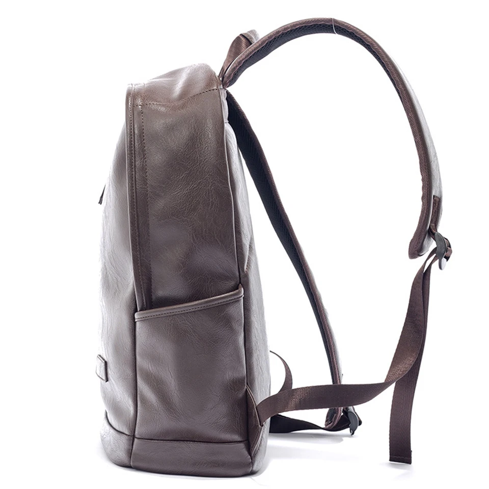 Мужской модный рюкзак из искусственной кожи мужской для ноутбука рюкзаки