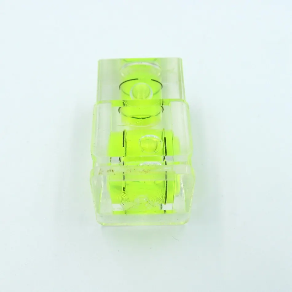 Уровень горячего башмака для камер два типа зеленый пузырьковый мини уровень