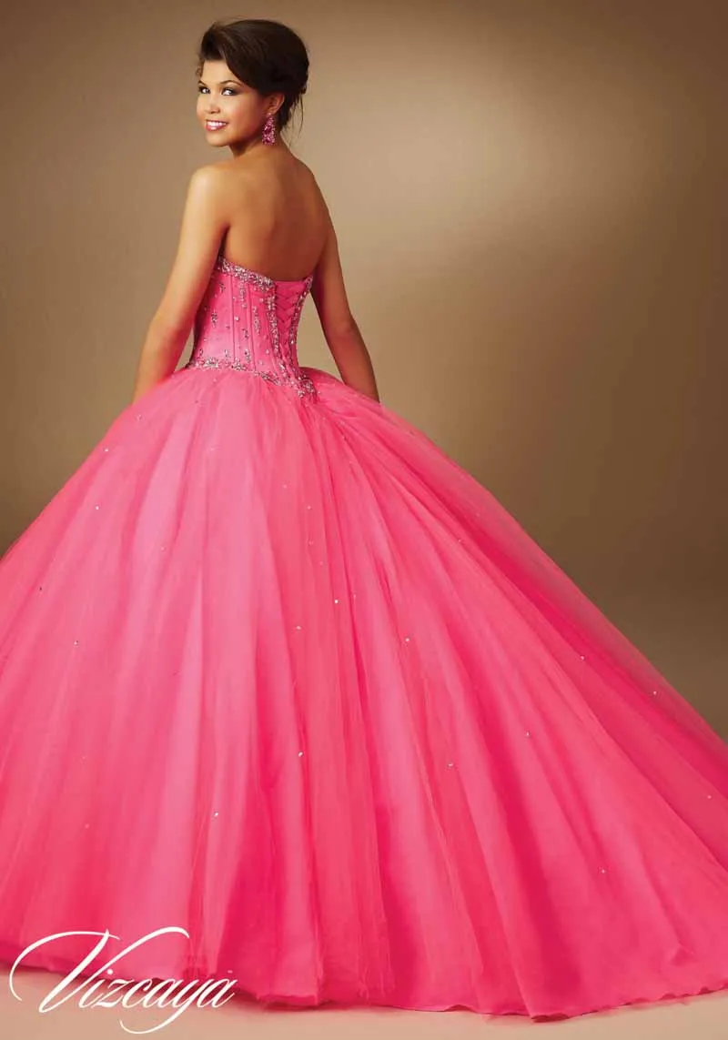 Бальное платье Милая Роскошный Кристалл Бисероплетение Quinceanera Платья 2016 Узелок