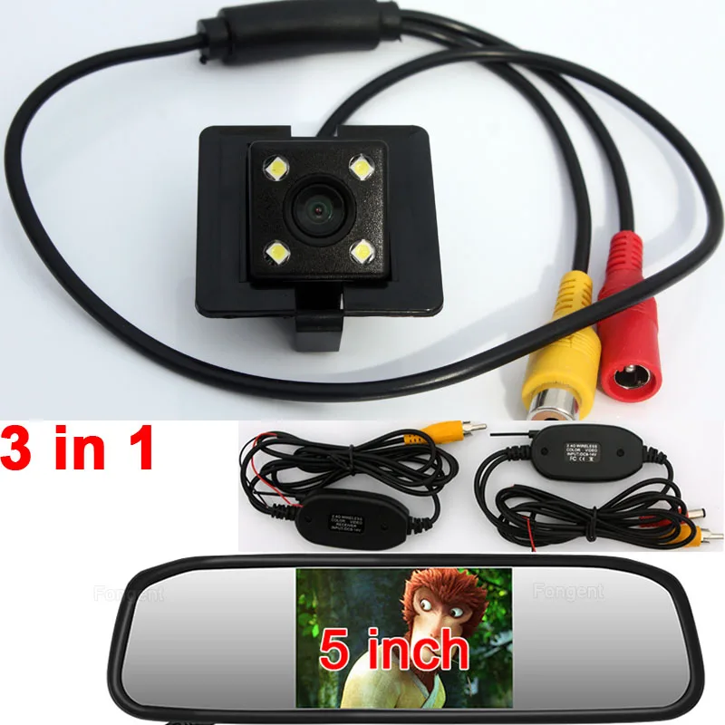 Камера заднего вида для автомобилей Toyota Prado 150 2010 2011 2012 2013 2014 2015|wireless rear view monitor|wireless