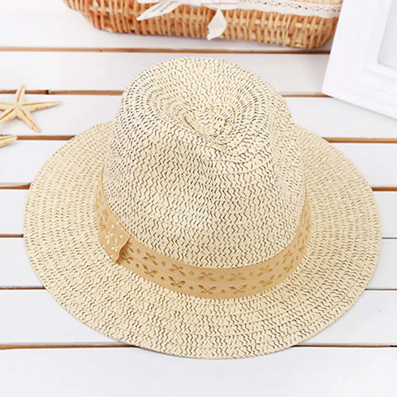 Повседневная дышащая Солнцезащитная пляжная шляпа-федора нейтральная