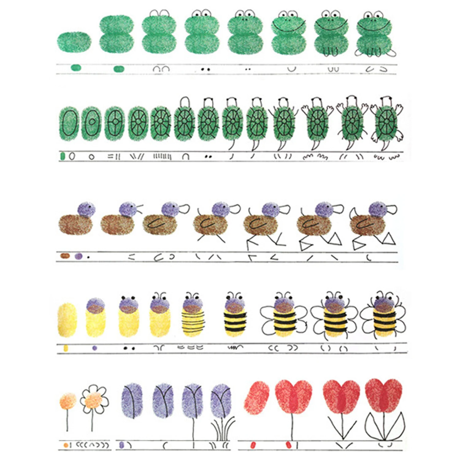 20 цветов забавная моющаяся краска граффити чернильный коврик подушка штамп для