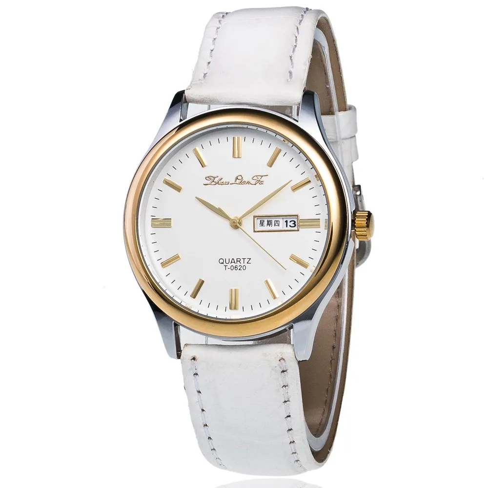 Мода Дамы Кварцевые Часы Топ Класса Женщины Одеваются Наручные Простой Бизнес