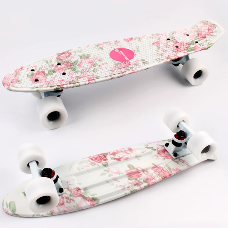 2019 детский скутер мини крейсер скейтборд скейтборды напечатаны 22 дюймов