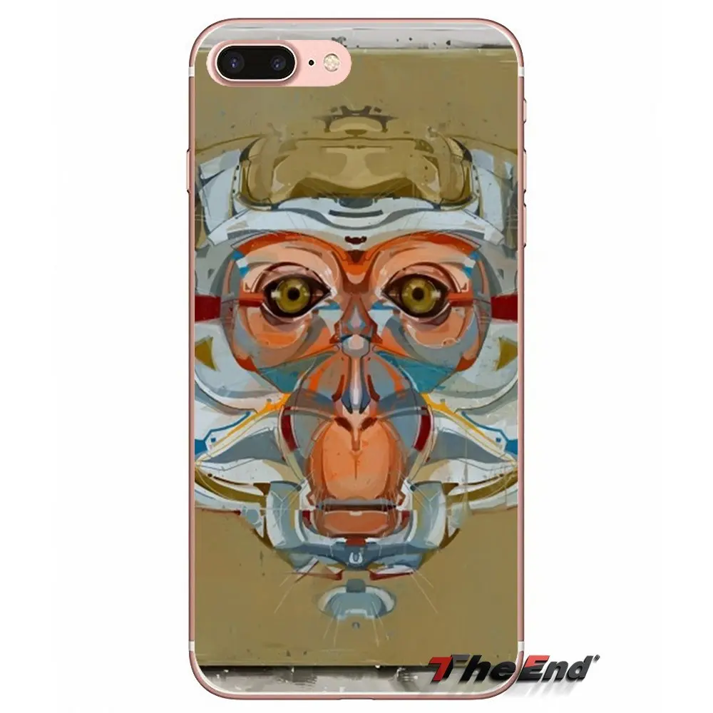 art Graffiti digital animal avatar Accessories Skin Case For Huawei P Smart Y6 Ascend P8 P9 P10 Plus Nova P20 Lite Pro Mini 2017 | Мобильные
