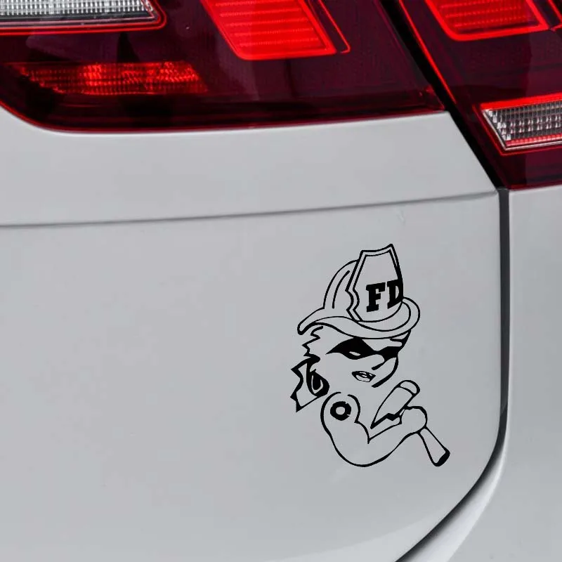 YJZT 9*14.2CM Cool Bad Evil Sexy Girl Car Sticker Black/Silver Vinyl Decal Fantastic Style High Quality C20-0688 | Автомобили и