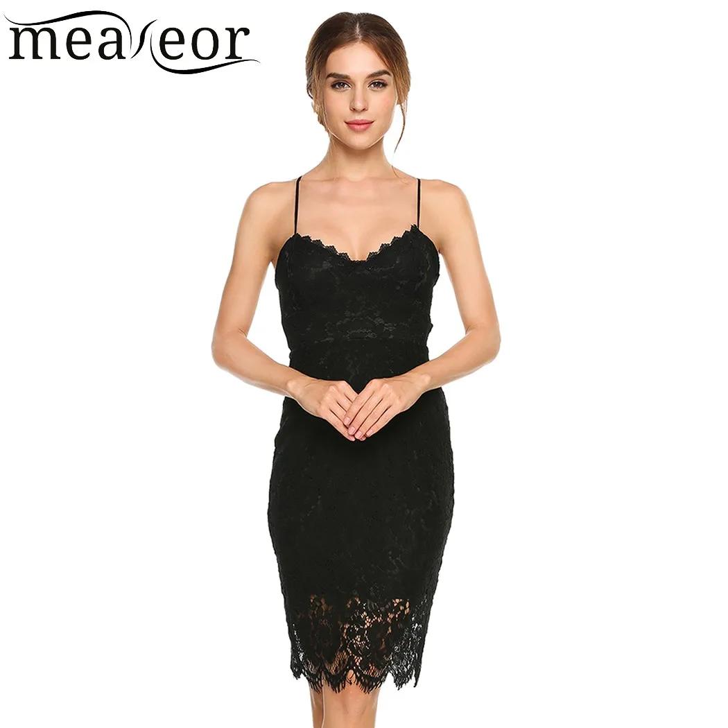 Meaneor/платье на завязке с открытой спиной и бретельками тонких бретельках женские