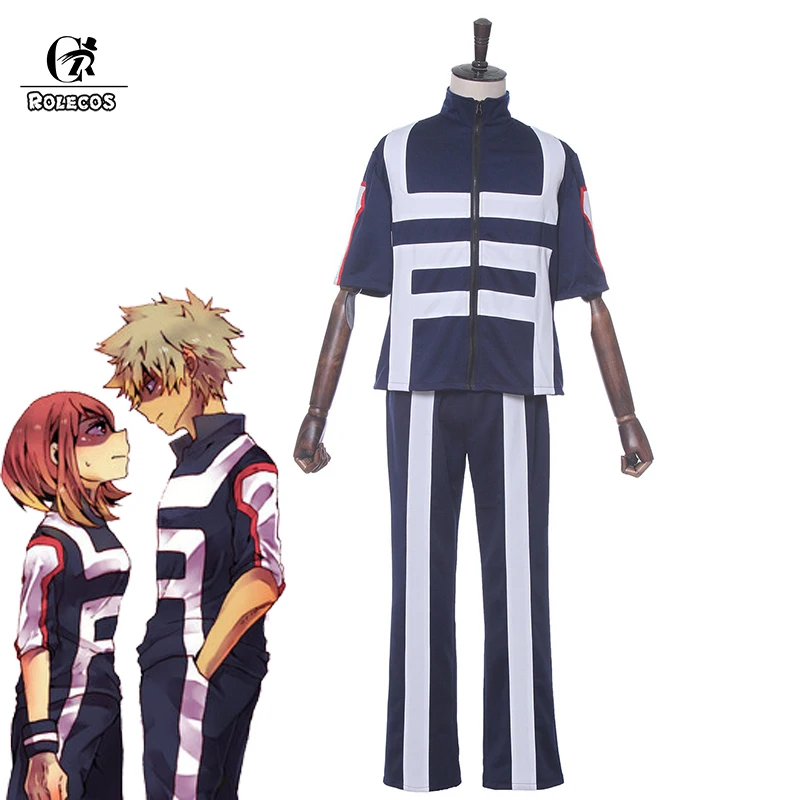 

ROLECOS MHA Anime Cosplay Izuku Midoriya Cosplay Costume Todoroki Shoto Costumes BNHA Ochaco Urara