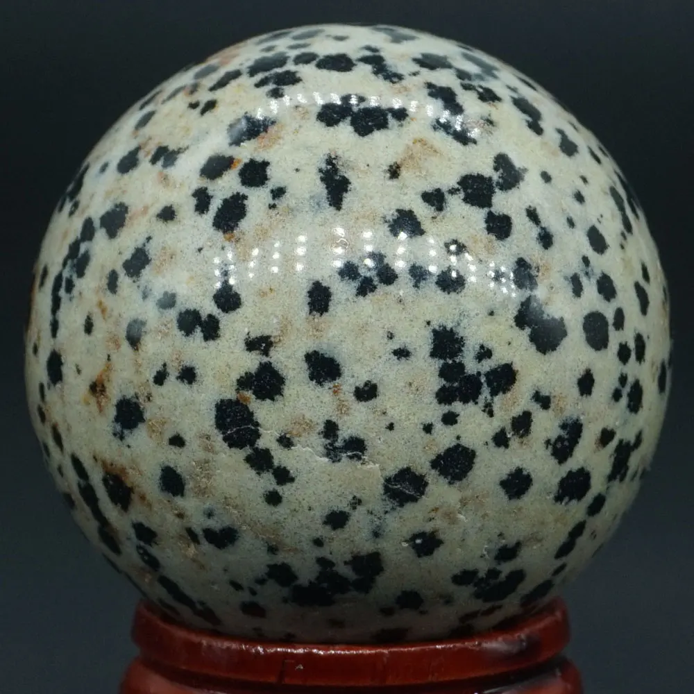 40 мм натуральный драгоценный камень Далмация яшма хрустальный шар рейки