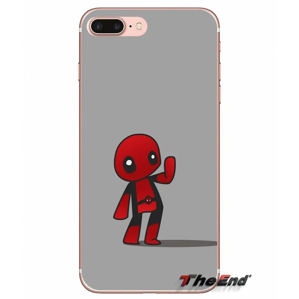 Deadpool Art Мягкие прозрачные чехлы для iPhone X 4 4S 5 5S 5C SE 6 6S 7 8 Plus Samsung Galaxy J1 J3 J5 J7 A3 A5 2016 2017 |