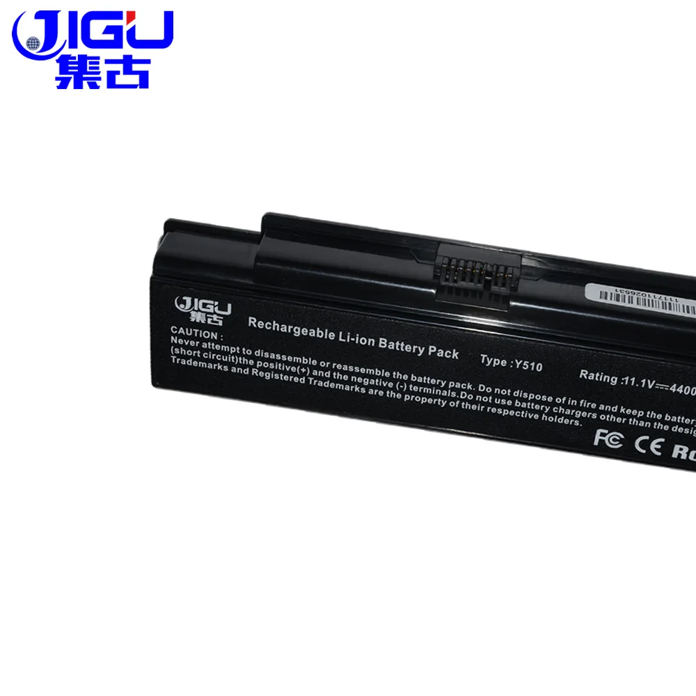 Аккумулятор JIGU 6 ячеек для ноутбука Lenovo IdeaPad Y710 Y730 Y530 Y510 Y530a Y730a 45J7706 FRU 121TSOAOA|laptop battery