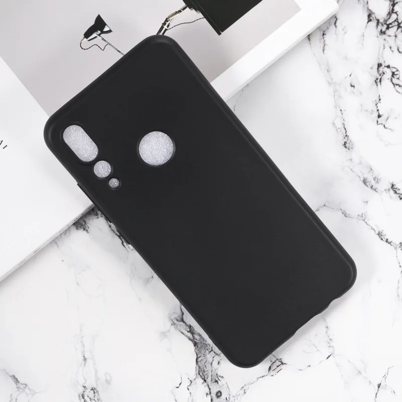 Ультратонкий силиконовый черный чехол ТПУ для Umidigi A5 Pro гелевый пудинга защитный
