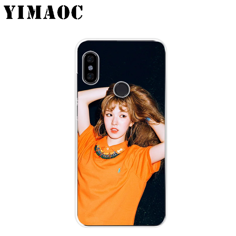 YIMAOC красный бархат K Pop Мягкий силиконовый чехол для Xiaomi Redmi 6 6A 5A 5 S2 Puls Note 8 7 4X4 4A Pro Go