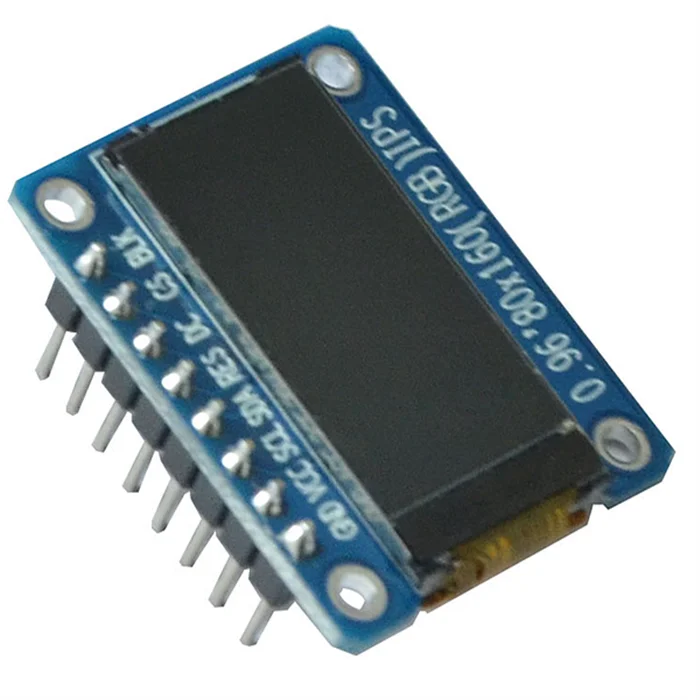 Новый IPS 0 96 дюймов 7P SPI HD 65K полноцветный модуль экрана TFT ST7735 Drive IC 80*160|Аксессуары