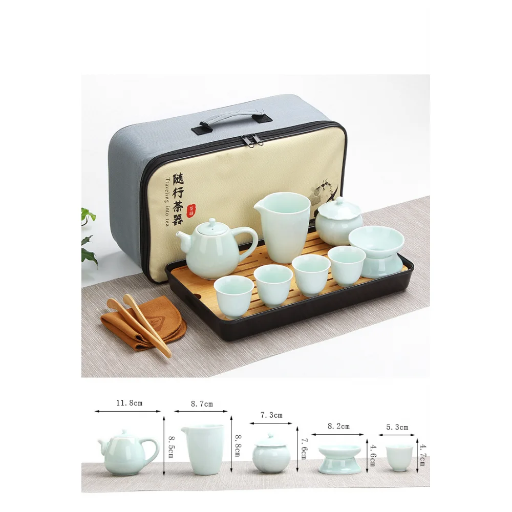 Керамический чайный сервиз горшок чайник Gaiwan чайная чашка для Пуэр китайский