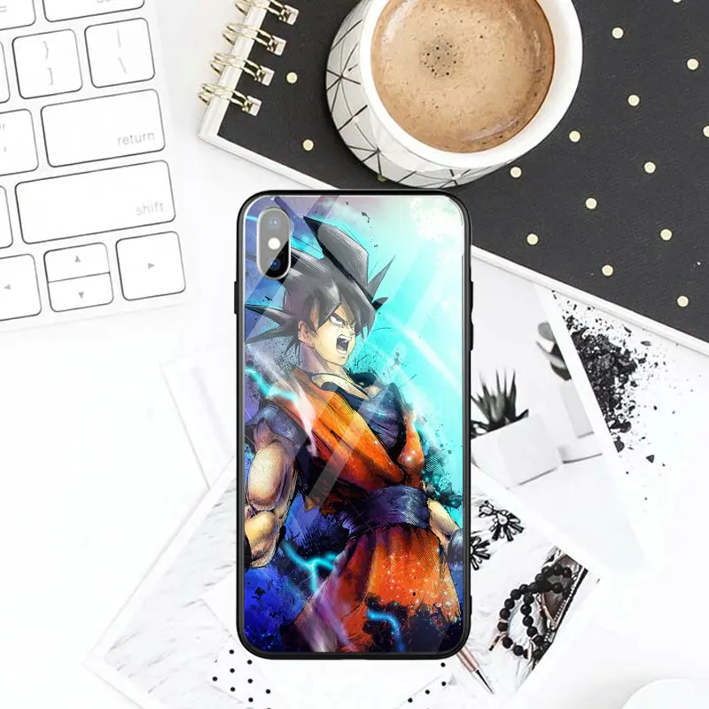 Закаленное Стекло мобильный чехол для телефона iPhone 7 6 Plus 6splus X XR XS Max 8 большие