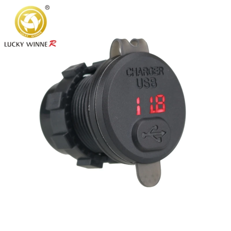 XUNMA Новый QC3.0 USB-порт автомобильное зарядное устройство Прикуриватель разъем