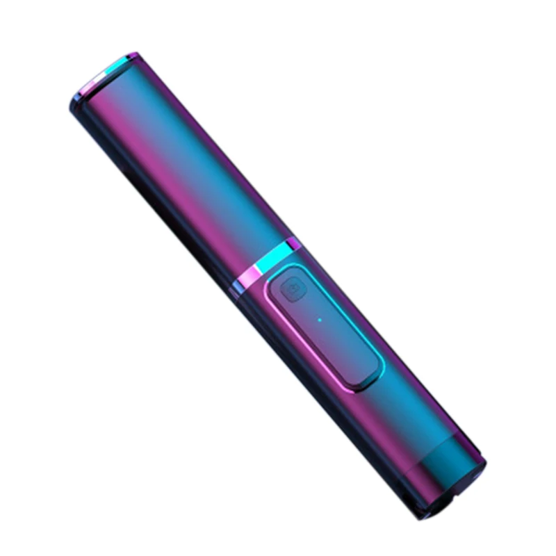 Синий Портативная селфи-палка, Трипод с Bluetooth, перезаряжаемый дистанционный скрытый Многофункциональный Универсальный кронштейн для телефона, беспроводная селфи-палка - Цвет: Синий