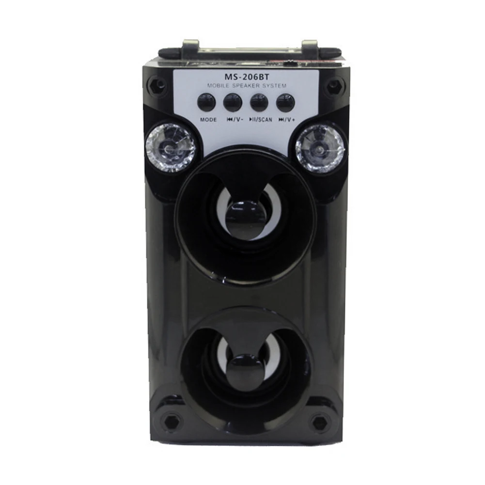 MS 206BT Поддержка TF карты наружное радио FM Bluetooth Aux поддержка портативный динамик
