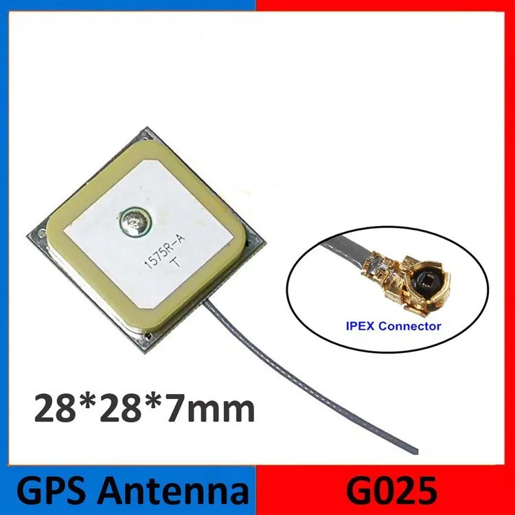 10 см IPEX интерфейс GPS активная антенна 1575 42 МГц керамическая Внутренняя 28*28*7 мм для
